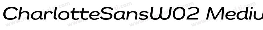 CharlotteSansW02 Medium字体转换